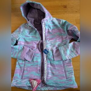 NWT Snozu Soft Shell Fleece Lined Girls Jacket Size L (14/16)
